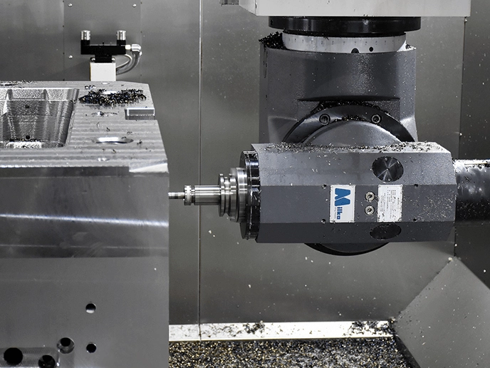 Fresado CNC de precisión y eficiencia de piezas de acero